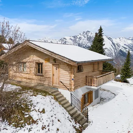 Domek alpejski Les 4 Abeilles - 6 Pers - Bien Amenage Nendaz